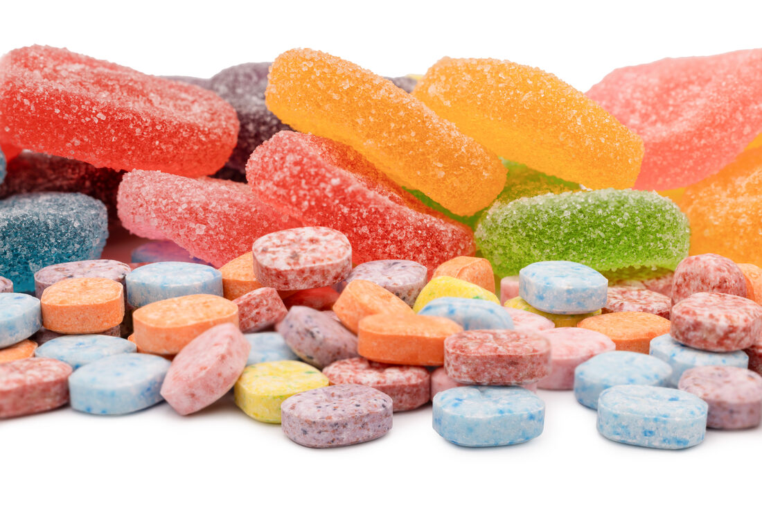 Cannabis edibles product photography